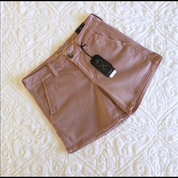 American Eagle Outfitters Pants - 🆕AEO, Midi Low Rise, Twill Shorts NWT Size 6